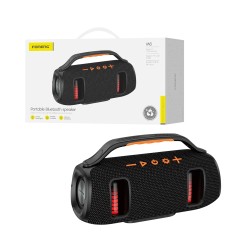 Coluna sem Fio Foneng M6 Deep Bass Preto